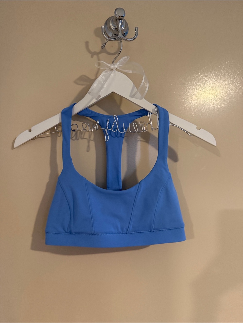 ❣️5 for $100 Blogilates Light Blue Racerback Sports Bra